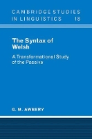 Book Cover for The Syntax of Welsh by G. M. Awbery