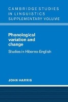 Book Cover for Phonological Variation and Change by John Harris