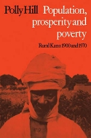 Book Cover for Population, Prosperity and Poverty by Polly Hill