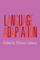 Book Cover for Language Adaptation by Florian Coulmas