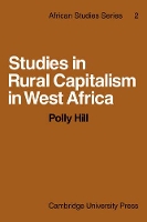 Book Cover for Studies in Rural Capitalism in West Africa by Polly Hill