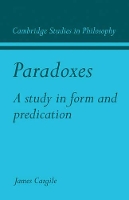 Book Cover for Paradoxes by James Cargile