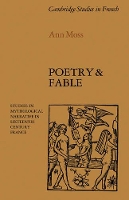 Book Cover for Poetry and Fable by Ann Moss