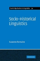 Book Cover for Socio-Historical Linguistics by Suzanne Romaine