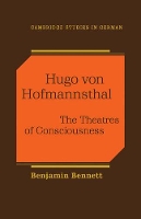 Book Cover for Hugo von Hofmannsthal by Benjamin Bennett