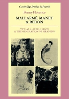 Book Cover for Mallarmé, Manet and Redon by Penny Florence