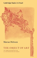 Book Cover for The Object of Art by Marian Hobson