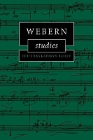 Book Cover for Webern Studies by Kathryn University of Western Ontario Bailey