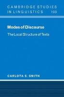 Book Cover for Modes of Discourse by Carlota S University of Texas, Austin Smith