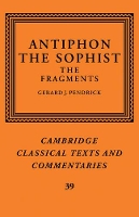 Book Cover for Antiphon the Sophist by Antiphon
