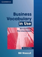 Book Cover for Business Vocabulary in Use Elementary to Pre-intermediate with Answers by Bill Mascull