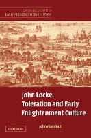 Book Cover for John Locke, Toleration and Early Enlightenment Culture by John (The Johns Hopkins University) Marshall