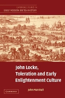 Book Cover for John Locke, Toleration and Early Enlightenment Culture by John The Johns Hopkins University Marshall