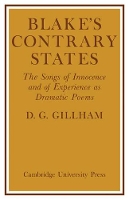 Book Cover for Blake's Contrary States by Bill Gillham