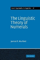 Book Cover for The Linguistic Theory of Numerals by James R University of Lancaster Hurford