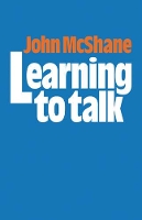 Book Cover for Learning to Talk by John McShane