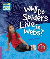 Book Cover for Why Do Spiders Live in Webs? Level 4 Factbook by Nicolas Brasch