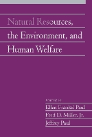 Book Cover for Natural Resources, the Environment, and Human Welfare: Volume 26, Part 2 by Ellen Frankel (Bowling Green State University, Ohio) Paul