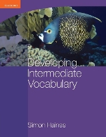 Book Cover for Developing Intermediate Vocabulary by Simon Haines