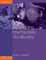 Book Cover for Developing Intermediate Vocabulary with Key by Simon Haines
