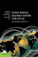 Book Cover for United Nations Sanctions and the Rule of Law by Jeremy Matam Fellow, Australian National University, Canberra Farrall