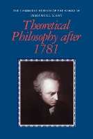 Book Cover for Theoretical Philosophy after 1781 by Immanuel Kant