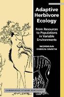 Book Cover for Adaptive Herbivore Ecology by R Norman University of the Witwatersrand, Johannesburg OwenSmith