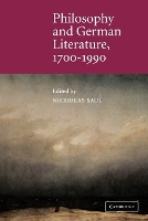 Book Cover for Philosophy and German Literature, 1700–1990 by Nicholas University of Liverpool Saul