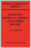 Book Cover for Essays on Medieval German and Other Poetry by A T Hatto