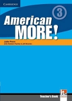 Book Cover for American More! Level 3 Teacher's Book by Julie Penn, Herbert Puchta, Jeff Stranks, Günter Gerngross
