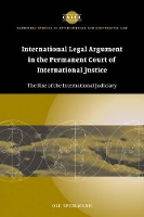 Book Cover for International Legal Argument in the Permanent Court of International Justice by Ole University of Copenhagen Spiermann