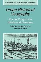 Book Cover for Urban Historical Geography by Gareth Shaw
