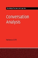 Book Cover for Conversation Analysis by Rebecca University of Essex Clift