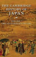 Book Cover for The Cambridge History of Japan by Marius B. Jansen