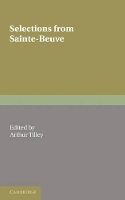 Book Cover for Selections from Sainte-Beuve by Charles Augustin Sainte-Beuve