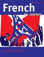 Book Cover for French for Starters by Edith Baer, Celia Weber