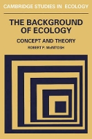 Book Cover for The Background of Ecology by Robert P University of Notre Dame, Indiana McIntosh