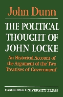 Book Cover for The Political Thought of John Locke by John Dunn