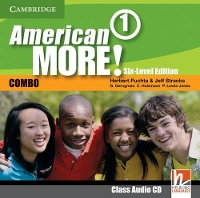 Book Cover for American More! Six-Level Edition Level 1 Class Audio CD by Herbert Puchta, Jeff Stranks, Günter Gerngross, Christian Holzmann