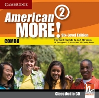 Book Cover for American More! Six-Level Edition Level 2 Class Audio CD by Herbert Puchta, Jeff Stranks, Günter Gerngross, Christian Holzmann