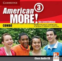 Book Cover for American More! Six-Level Edition Level 3 Class Audio CD by Herbert Puchta, Jeff Stranks, Günter Gerngross, Christian Holzmann