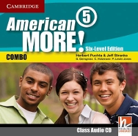 Book Cover for American More! Six-Level Edition Level 5 Class Audio CD by Herbert Puchta, Jeff Stranks, Günter Gerngross, Christian Holzmann