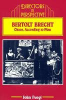 Book Cover for Bertolt Brecht by John Fuegi