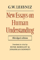Book Cover for New Essays on Human Understanding Abridged edition by G. W. Leibniz