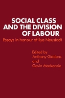 Book Cover for Social Class and the Division of Labour by Anthony Giddens