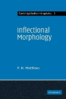 Book Cover for Inflectional Morphology by P. H. Matthews