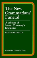 Book Cover for The New Grammarians' Funeral by Ian Robinson