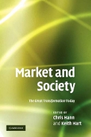 Book Cover for Market and Society by Chris Hann