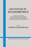 Book Cover for Advances in Econometrics by Werner Hildenbrand