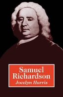 Book Cover for Samuel Richardson by Jocelyn Harris